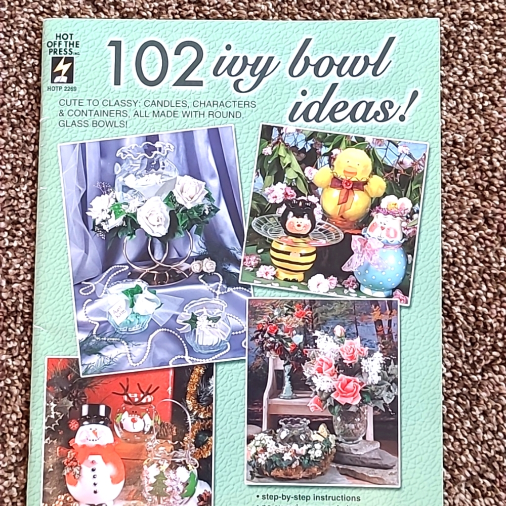 Craft Book Ivy Glass Bowl Easy You Make it Gift
